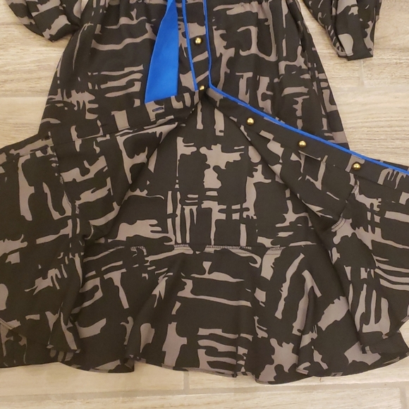 Classy Black & Grey Dress - Picture 6 of 8